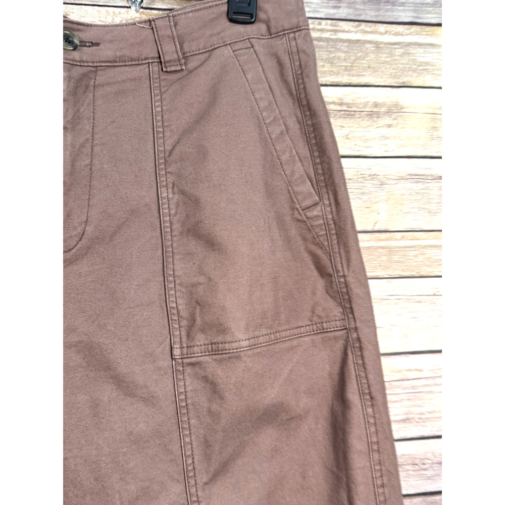 Old Navy Womens High Waisted Dusty Rose Canvas Barrel Leg Pants 12 - Picture 4 of 4